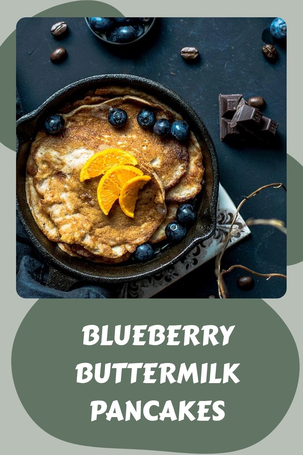 Blueberry Buttermilk Pancakes