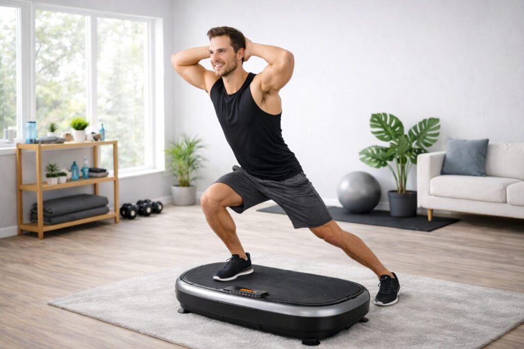 man-using-whole-body-vibration-platform