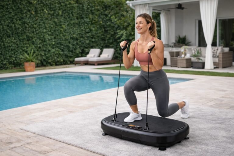 The Best Whole Body Vibration Plate Machines: Benefits, Best Options, and Who They’re Right For women-using-whole-body-vibration-machine